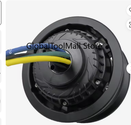 60V 5000W Brushless Hub Motor - محرك محور سكوتر كهربائي عالي القدرة