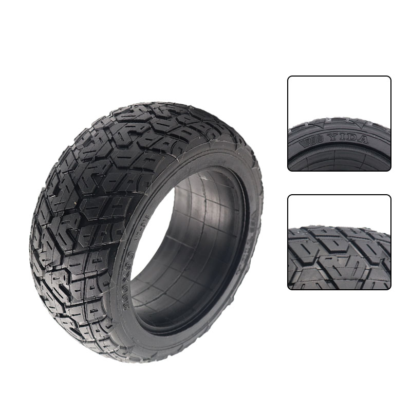 إطار صلب غير هوائي مقاس 200x90 - مراجعة Scooter Tire وسعره