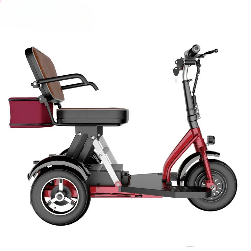 دراجة كهربائية ثلاثية العجلات  - مراجعة Folding Electric Scooter وسعره