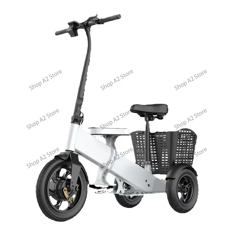 سكوتر متنقل قابل للطي بثلاث عج - مراجعة Folding Electric Scooter وسعره