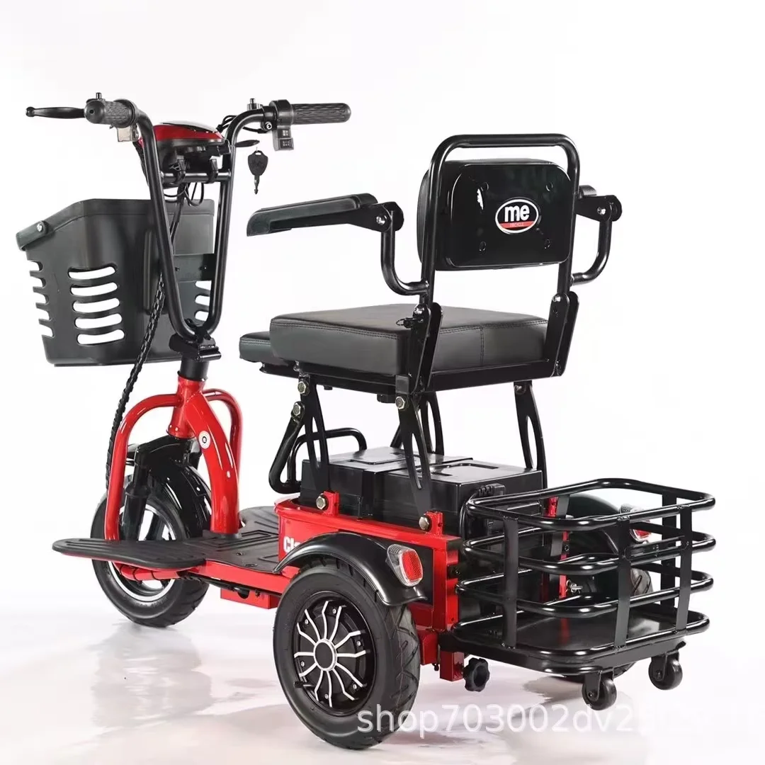دراجة كهربائية ثلاثية العجلات  - مراجعة Electric Scooter 500W وسعره