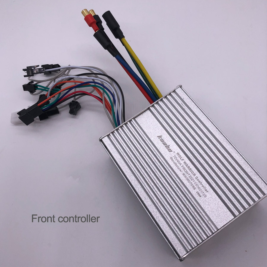 الذئب الملك 72 فولت 40A تحكم M - مراجعة 72V 45A Dual Controller وسعره