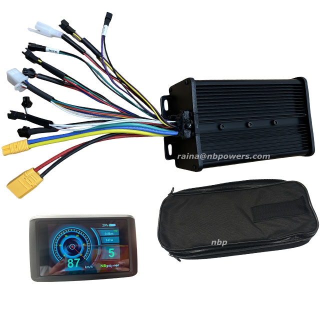 وحدة تحكم دراجة كهربائية مزدوج - مراجعة 72V 45A Dual Controller وسعره