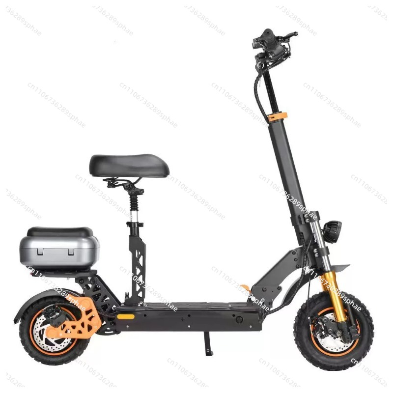 بطارية ليثيوم محمولة 800W48V ق - مراجعة Folding Electric Scooter وسعره