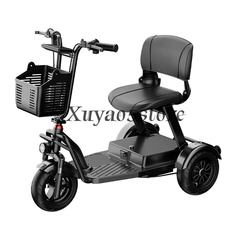 دراجة كهربائية ثلاثية العجلات  - مراجعة Folding Electric Scooter وسعره