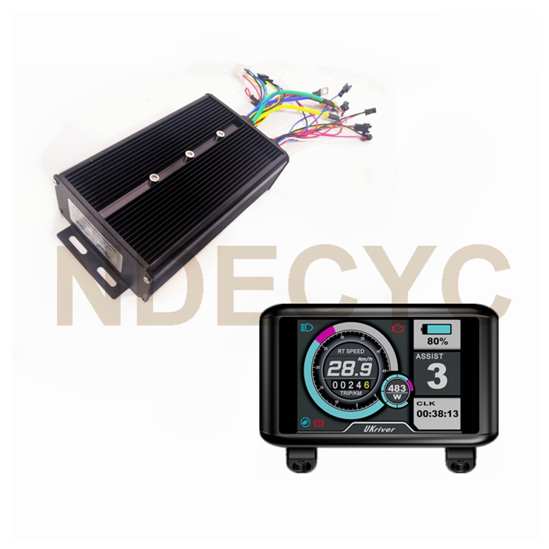 الأسهم الأمريكية الوضع المزدوج - مراجعة 72V 45A Dual Controller وسعره